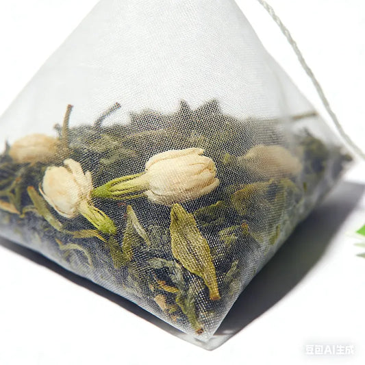 Fuzhou Jasmine Tea Bags - Cold & Hot Brew, 100% Natural Loose Leaf Tea Bags